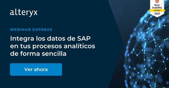 Integra los datos de SAP en tus procesos analíticos de forma sencilla