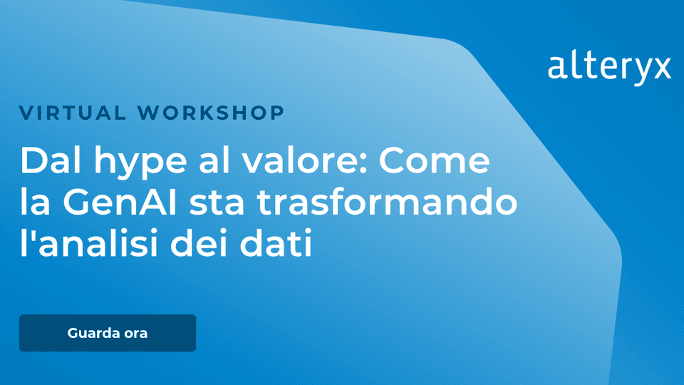 Dall’Hype al Valore: come la GenAI sta trasformando l’analisi dei dati
