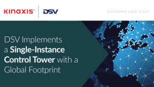 DSV Implements a Single-Instance Control Tower with a Global Footprint