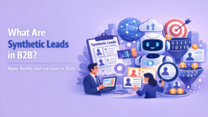 What Are Synthetic Leads in B2B? Hype, Reality, and Use Cases in 2026