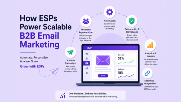 How ESPs Power Scalable B2B Email Marketing
