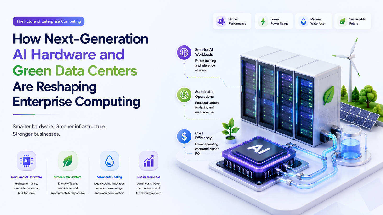 How Next-Generation AI Hardware and Green Data Centers Are Reshaping Enterprise Computing