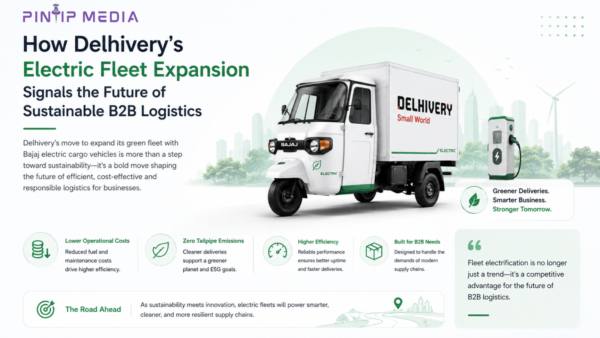 How Delhivery’s Electric Fleet Expansion Signals the Future of Sustainable B2B Logistics
