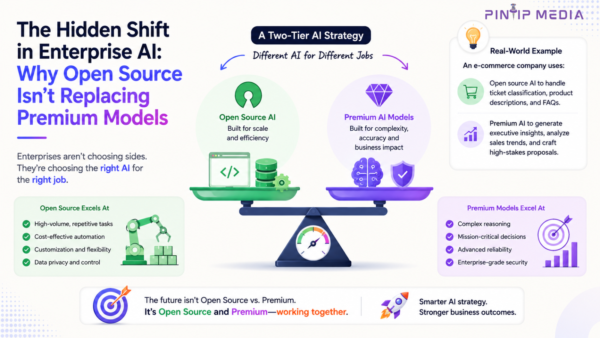 The Hidden Shift in Enterprise AI: Why Open Source Isn’t Replacing Premium Models